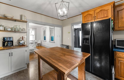 Browerville Casa | The Blue Farmhouse | Peaceful 10 Acres