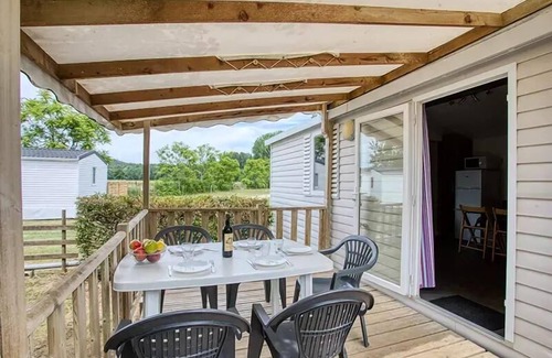 Carsac-Aillac Casa | Camping Le Plein Air des Bories *** - Mobil home Super Mercure 3 habitaciones 4/6 personas