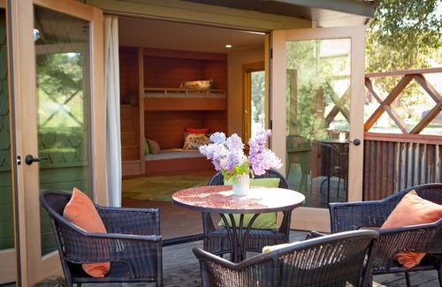 Ukiah Cabaña | El Bunkhouse en The Toll House - Perfecto para familias y pequeños grupos