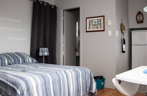 Pointe-au-Pere Chalet De Esquí | The Cabines du Phare are located in Rimouski by the sea. They are composed of te