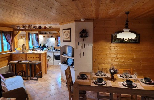 Chamonix-Mont-Blanc Chalet De Esquí | The "Carmiflore" Chalet - Cozy typical alpine cabin