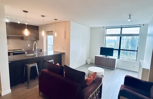 Coquitlam Condominio | The Central Peak: 6 Guest Rental Condo