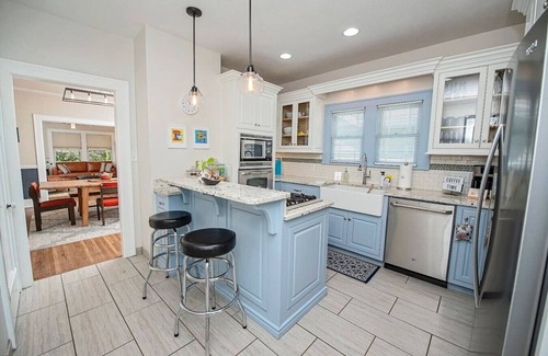 Rountree Apartamento | Historic Home Near MSU | Fenced Yard | Fire Pit | Family & Pet-Friendly