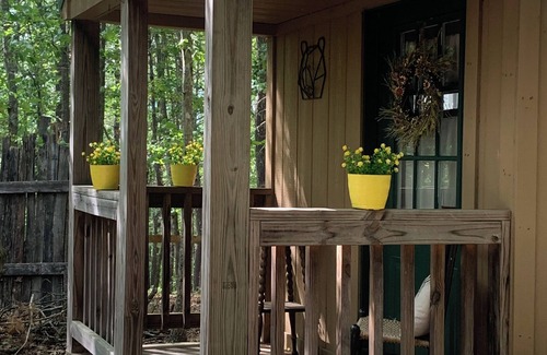 Covington Cabina | The Clubhouse in the Woods along the trail to the Lookout