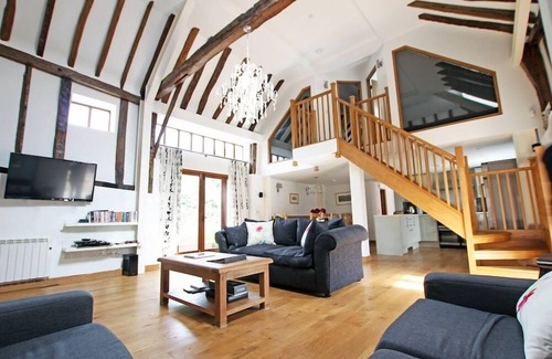 Shadoxhurst Casa | The Coach House - Conversión de granero tradicional de 5 estrellas en inglés Countryside