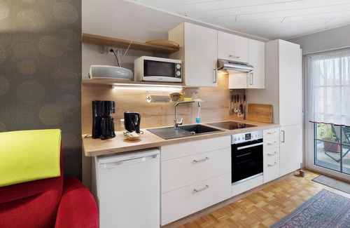 Lauterbach Apartamento | El apartamento Becker Zentrum clasificado 3 estrellas por DTV con terraza privada y jardín comunitario