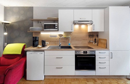 Lauterbach Apartamento | El apartamento Becker Zentrum clasificado 3 estrellas por DTV con terraza privada y jardín comunitario