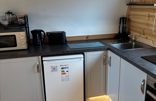 Newton Stewart Cabina | The Galloway Steading-The Herons Nest cabin with Hot Tub couples/families