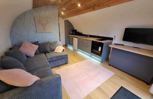 Newton Stewart Cabina | The Galloway Steading-The Stag Hoose Family cabin with Hot Tub