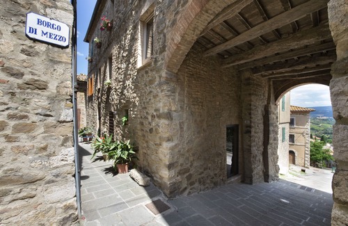 Montalcino Casa | La casa Gelda, relajarse con vistas