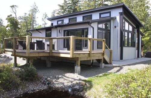 Tofino Casa | The Getaway, A contemporary home on private 2 acre waterfront property.