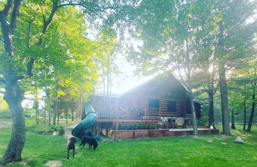 Actinolite Cabina | The Gordon's River Cabin-Luxury Custom Log Home