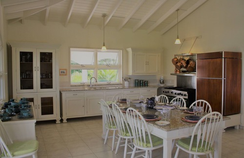 Oualie Bay Casa | Gran casa en Eden Villa Nevis con piscina privada y Jeep de alquiler