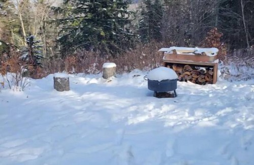 Stratton Cabina | The Green Cabin - 10 min from Sugarloaf, 30 min to Rangeley!