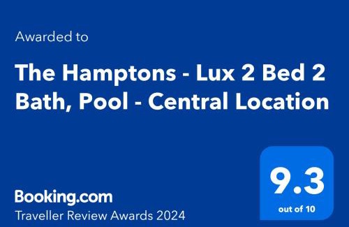 Dickson Apartamento | The Hamptons - Lux 2 Bed 2 Bath, Pool - Central Location