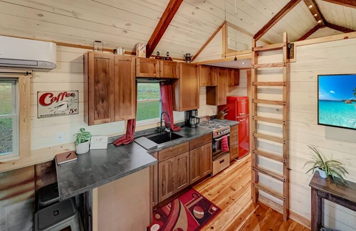 Olin Cabina | The 'Happy Go Fishing Cabin' at the Park Place (on Parks Rd)