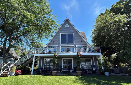 Bluffton Casa | "The Haven at Bluffton" en el lago MI / Canal del lago Muskegon ~ ¡Trae tu bote!