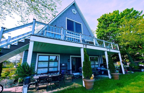 Bluffton Casa | "The Haven at Bluffton" en el lago MI / Canal del lago Muskegon ~ ¡Trae tu bote!
