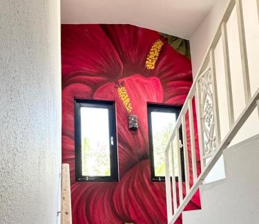 Corrales Casa | The Hibiscus House - King Suite, Terrace, and Pool