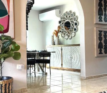 Corrales Casa | The Hibiscus House - King Suite, Terrace, and Pool