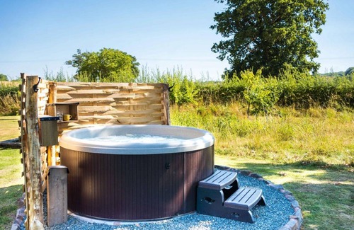 Whitestone Apartamento | The Hideaway Hut - 1 Bed Shepherds Hut - Dodmarsh