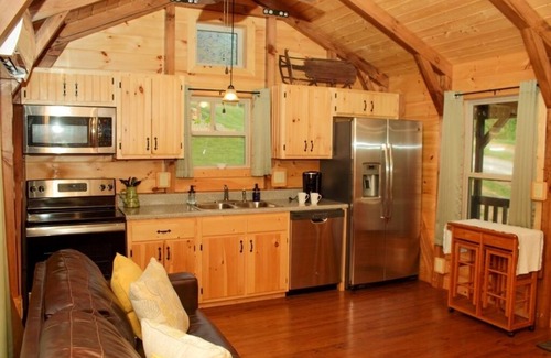 Black Mountain Cabina | The Hoot Owl - New Cabin in Black Mountain w/ views & discount Biltmore tickets!