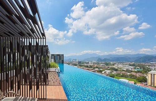 Hulu Kinta Apartamento | The Horizon @ Ipoh - Cozy Condo with Balcony Patio