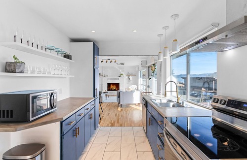 West Hills Casa | Glamorous Waterfront Home w/Private Beach, Hot Tub, Water Toys, on Hood Canal