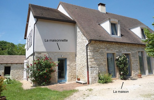 Saint-Boil Cabaña | "La casa" en Gîtes 'Le Haut de Collonge' cerca de Cluny / Taizé / Cormatin