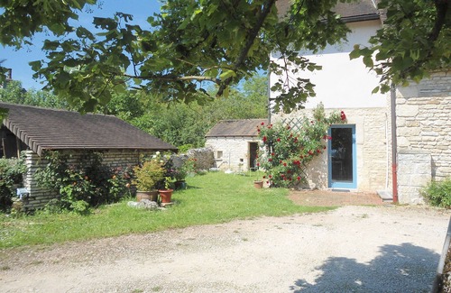 Saint-Boil Cabaña | 'La casa' en Gîtes 'Le Haut de Collonge' cerca de Cluny / Taizé / Cormatin