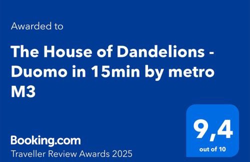 Dergano Apartamento | The House of Dandelions - Duomo in 15min by metro M3