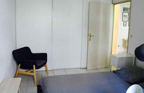 Aiguelongue Apartamento | Impresionista - MONTPELLIER T2 con caja de seguridad en la planta
