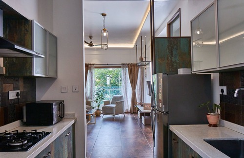 Kalyan Nagar Apartamento | The Jazminn - Apartamento de metal