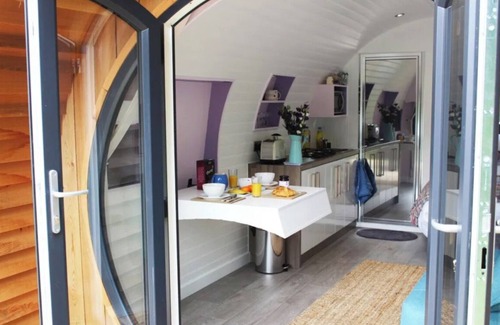 Llandovery Chalet De Esquí | The Kingfisher’s Burrow, The Kingfisher's Burrow Riverside Stay