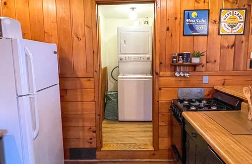 Newaygo Cabaña | The Knotty Pine Retreat on Hess Lake