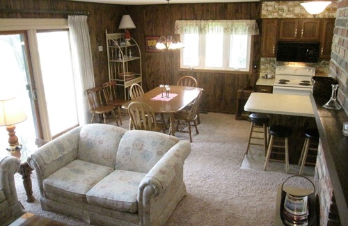 Clear Lake Casa | El lago está llamando! Alquiler Cottage Lakefront en Clear Lake, Indiana