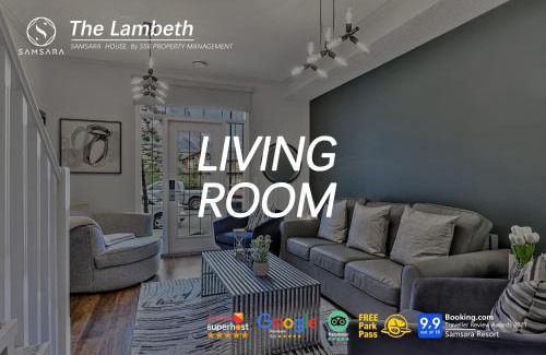 Canmore Casa | The Lambeth by Samsara Resort Private Entry Panorama Top View 2BR and 2BTH