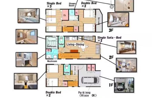 Nishinari Casa | THE LEAVES- MON RESORT- - Vacation STAY 16941