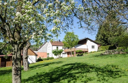 Poppenhausen Apartamento | The little one, bathroom, toilet, 1 bedroom - Apartment Öttersbach