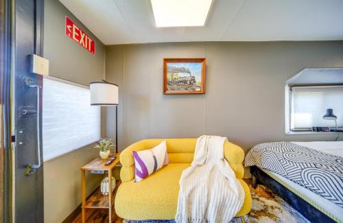 Adrian Furnace Apartamento | The Little Giant, Converted Railcar in DuBois!