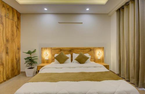 Sector 51 Apartamento | The Lodgers Luxury 1 BHK Serviced Apartment in Gurugram Near Millennium City Centre Metro
