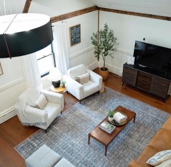 Myerstown Chalet De Esquí | The Loft at Woodhaven Hideaway