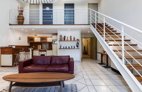 Villeneuvette Apartamento | El loft de diseño de la mente