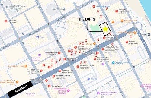 Downtown Nashville Apartamento | The Lofts at 107