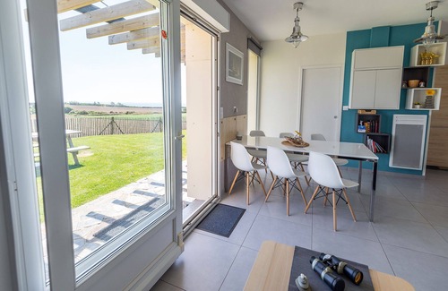 Plougonvelin Casa | La maison des gardiens de l'océan, pleine vue mer, proche plages, de 1 à 6 pers.