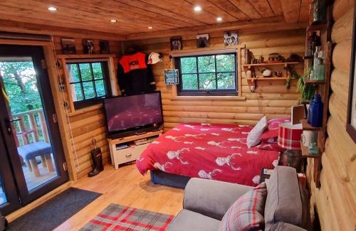 Blaina Cabina | The Miners Log Cabin