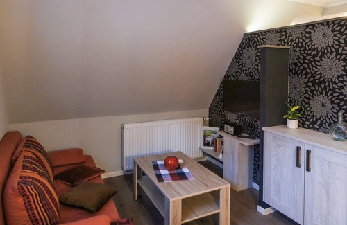 Wulmeringhausen Apartamento | El apartamento ordenado es su punto de partida central para sus actividades.