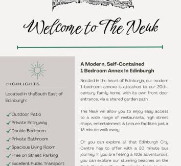 Niddrie Apartamento | The Neuk