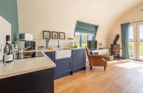 Woodbridge Cabina | The Nissen Hut at Green Valley Farm, Ubbeston