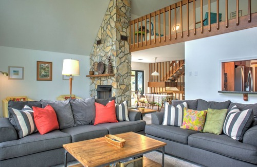 Brevard Casa | The Oak Lake House on Wanteska | Secluded Lakeferont Property
